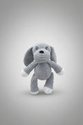 PERRITO ACHUCHABLE AMIGURUMI COLOR GRIS