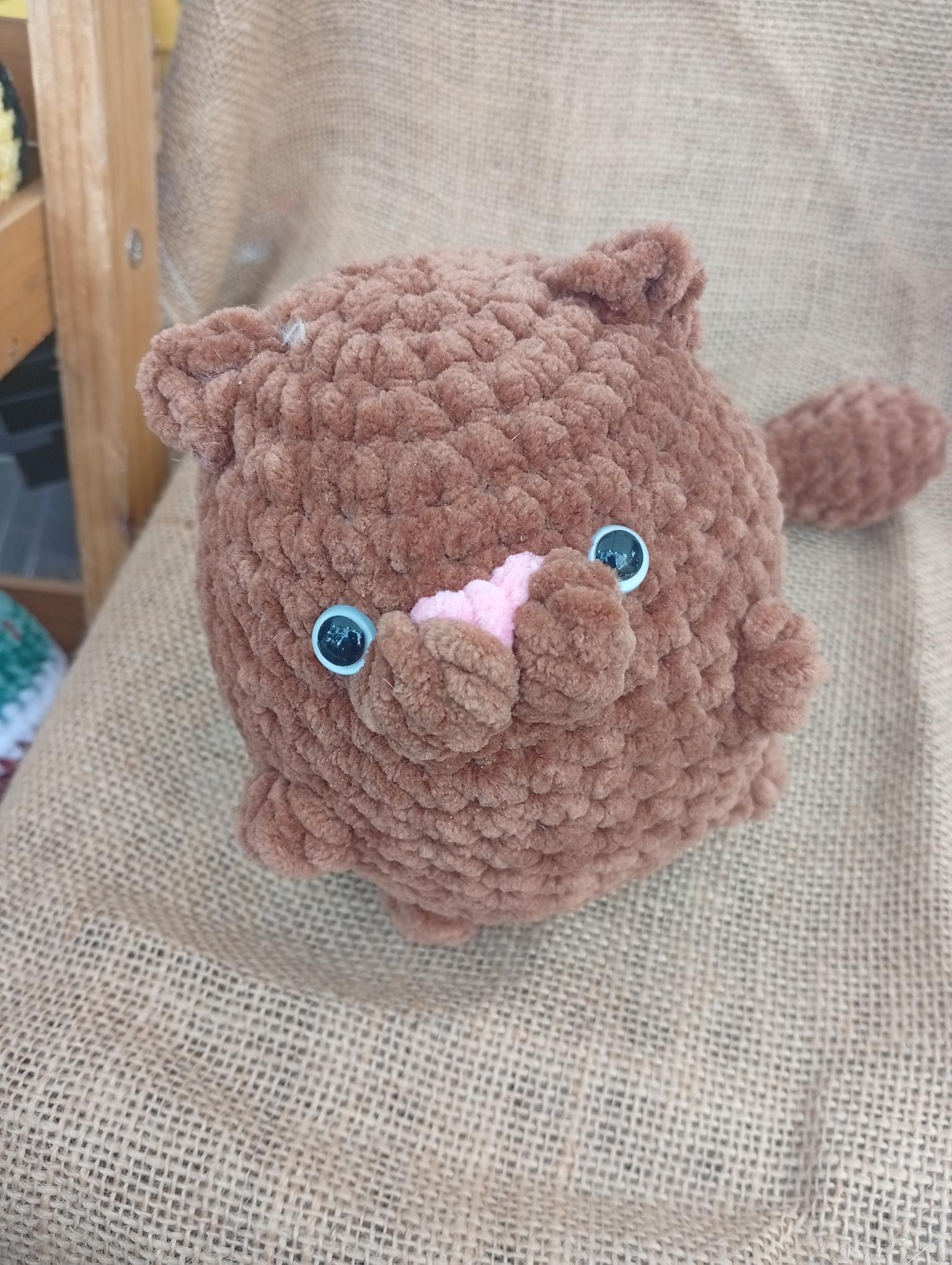 GATO ADORABLE AMIGURUMI