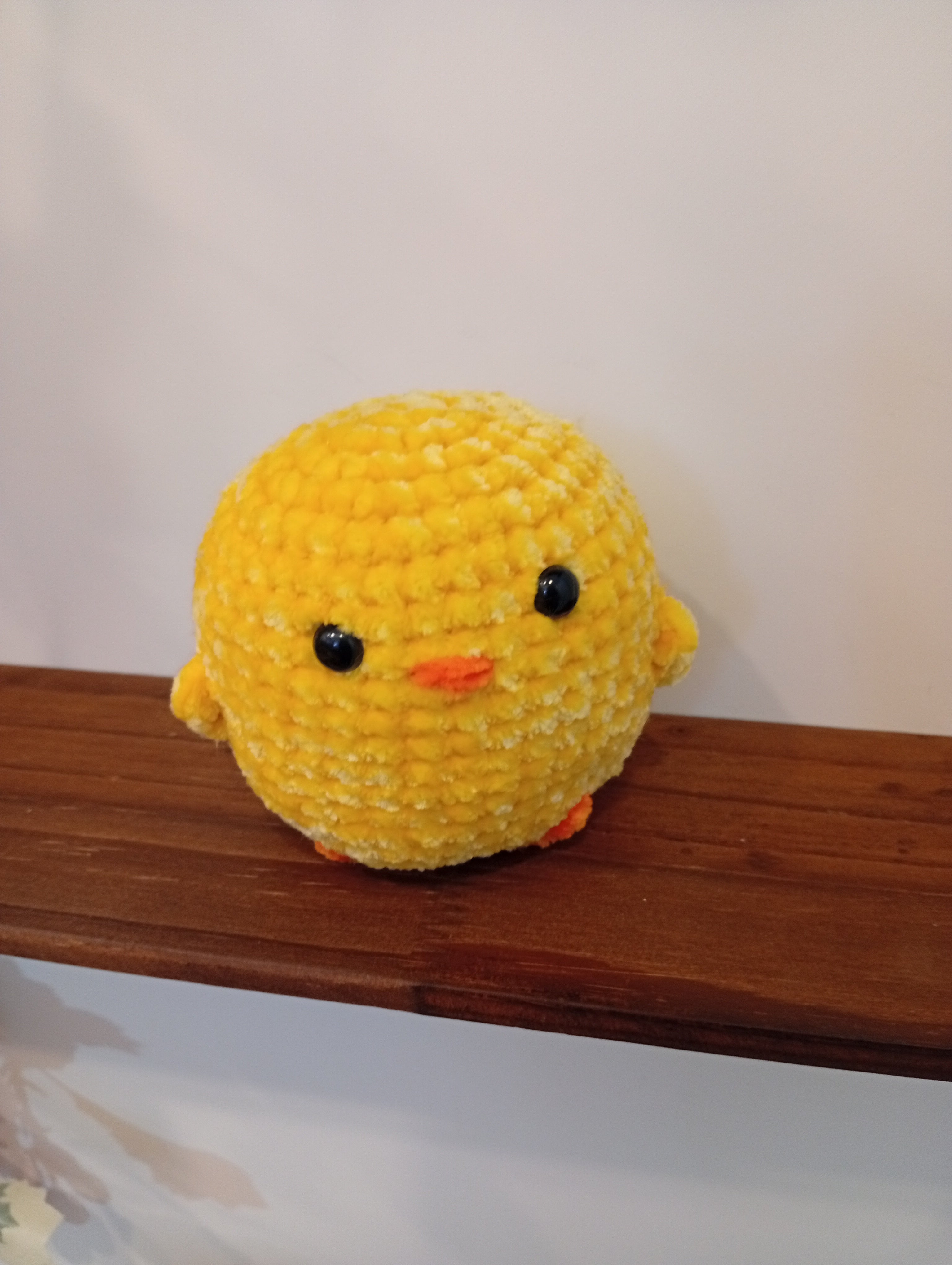 POLLITO AMIGURUMI AMARILLO
