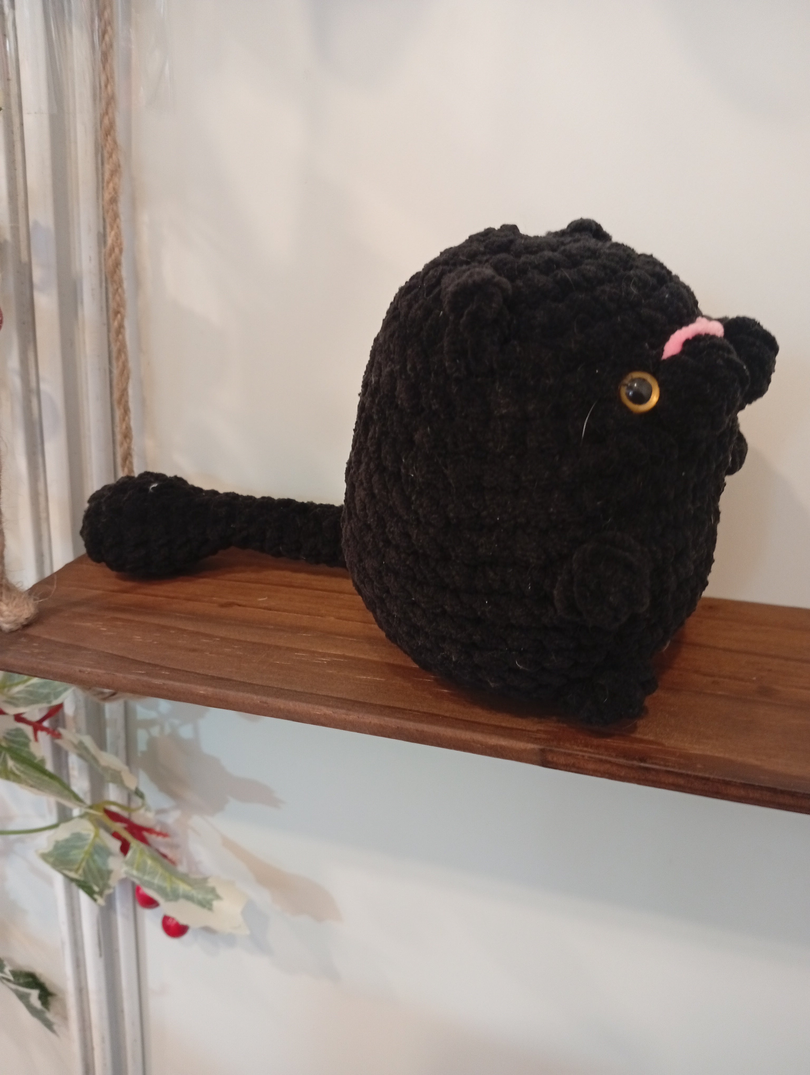 GATO ADORABLE COLOR NEGRO