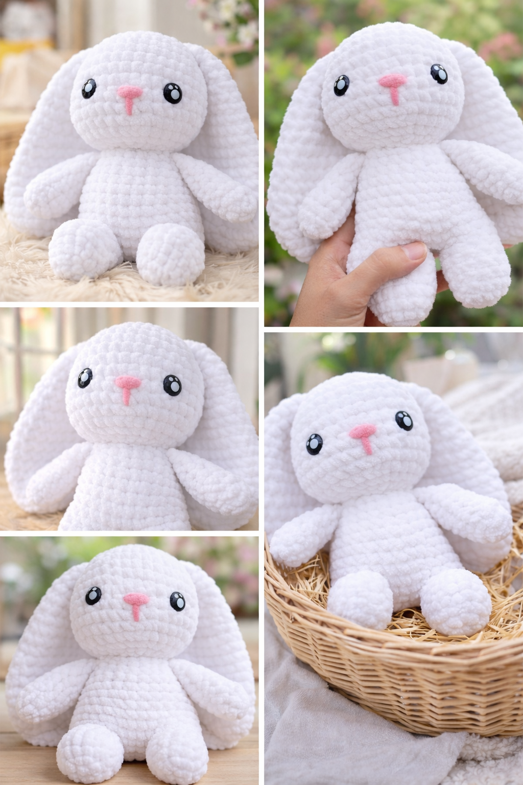 CONEJO ADORABLE AMIGURUMI