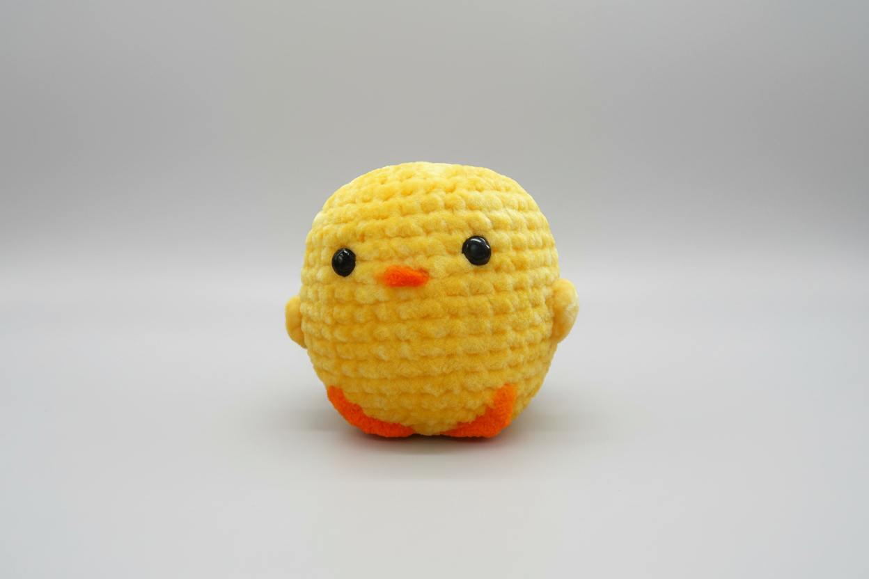 POLLITO AMIGURUMI AMARILLO