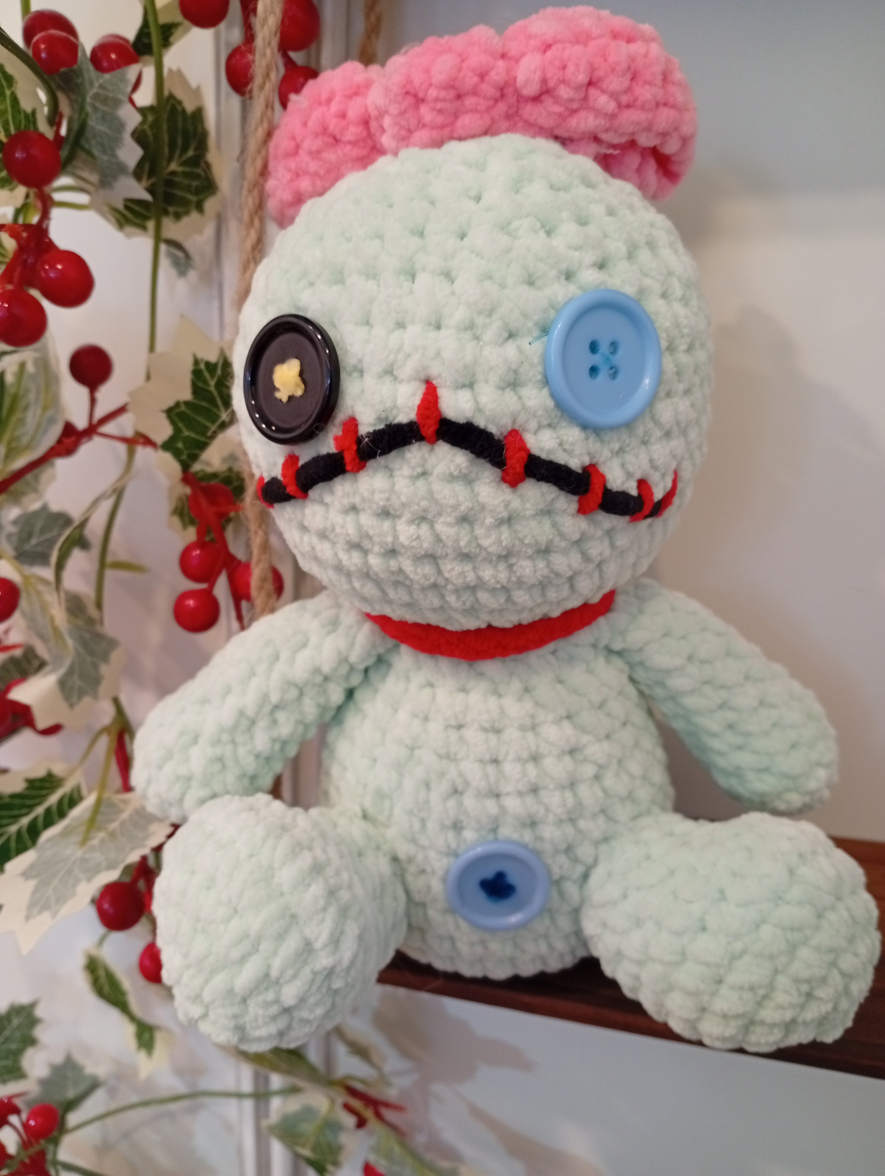 MUÑECO DE LILO Y STICH AMIGURUMI