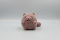 GATO ADORABLE AMIGURUMI COLOR BEIGE